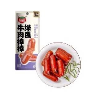 绿盛牛肉棒棒18g（60包/箱）到期日24.11.25