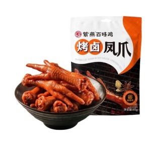 紫燕 烤卤凤爪 卤香味 82g（20包/箱）24.12.9