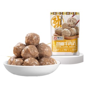 馋几口 即食牛肉丸 原味 90g（约40包/箱）到期日24.12.6