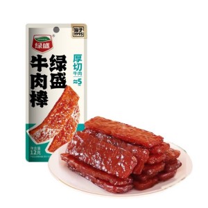 绿盛牛肉棒 原味12g（80包/箱）到期日25.3.4